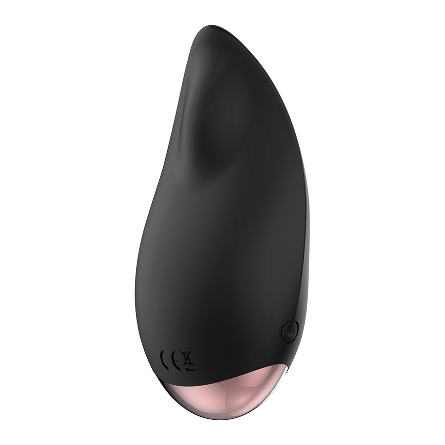 COQUETTE TOYS - ESTIMULADOR CLITORIAL PRETO / OURO